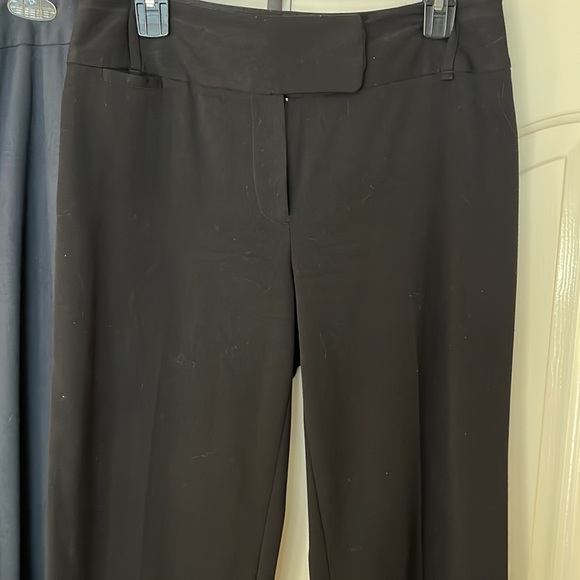 TWO pair of business slacks: navy and black - Picture 3 of 7